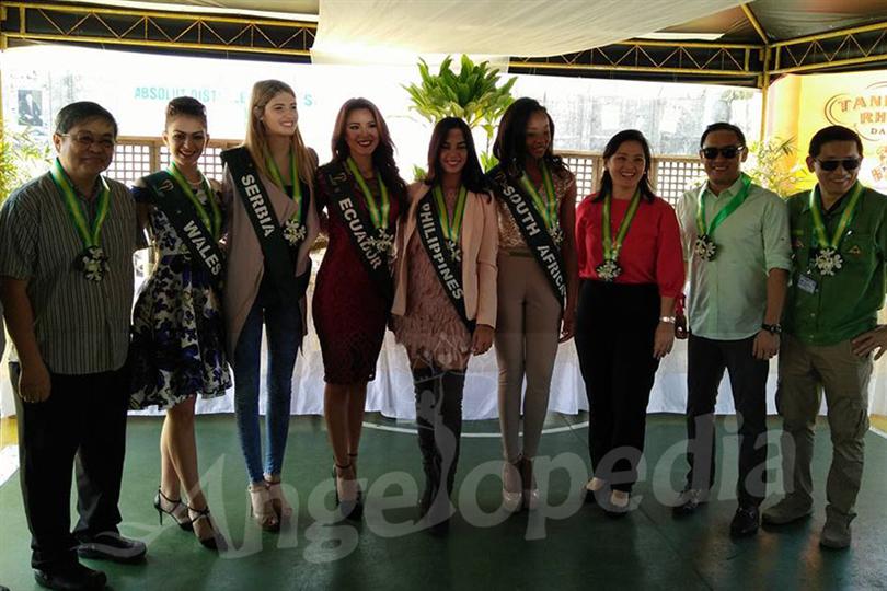 Miss Earth 2016 Contestants Fly to Solar Farms in Batangas